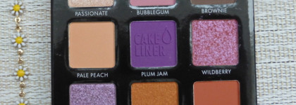 Лучшая летняя палетка теней для век с аквалайнером Catrice colour blast eyeshadow palette 010 Tangerin meets Lilac