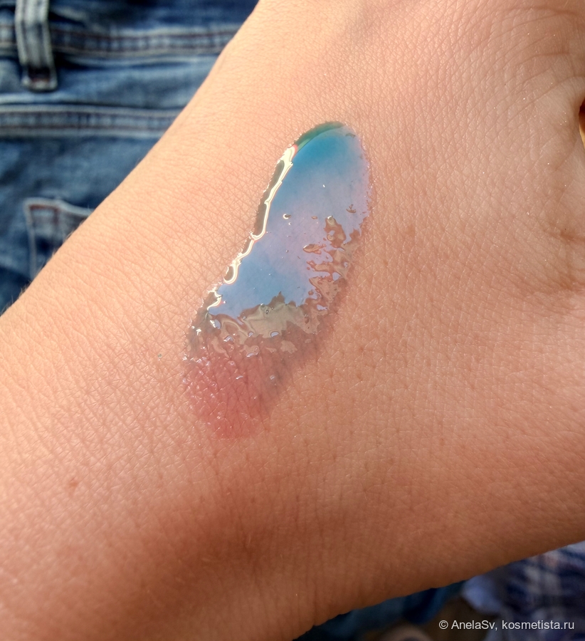 И тут кстати видно, что он уже начал тинтовать