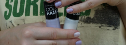 Сиреневое настроение с лаками для ногтей Maybelline New York Colorama
