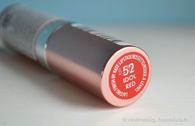 Призываем весну с помадой Rimmel Lasting Finish by Kate Anniversary 54 Idol Red