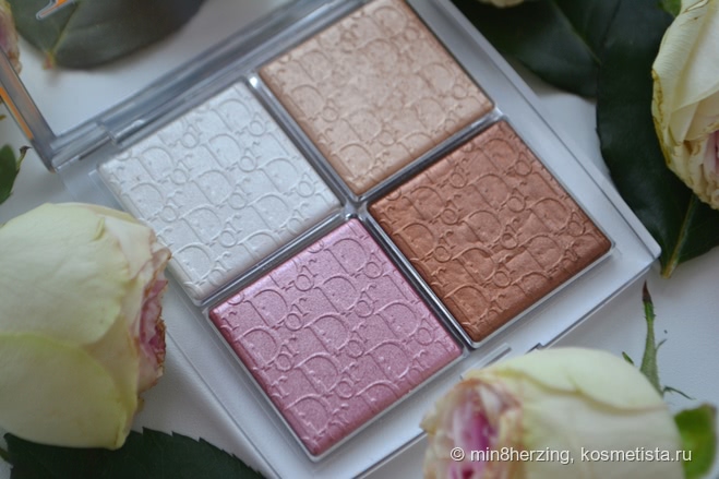 От непонимания до нежности с Dior Backstage glow face palette в оттенке 001 Universal