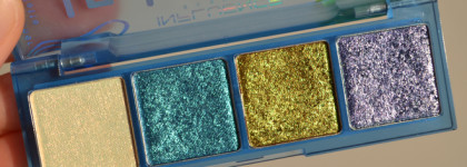 Прощай, гравитация! Палетка акваподводок и блеск для губ в оттенке 01 Skyglow из лимитированной коллекции Effect Levitation от Influence Beauty