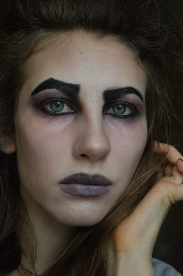 Красивый макияж ведьмы на хэллоуин