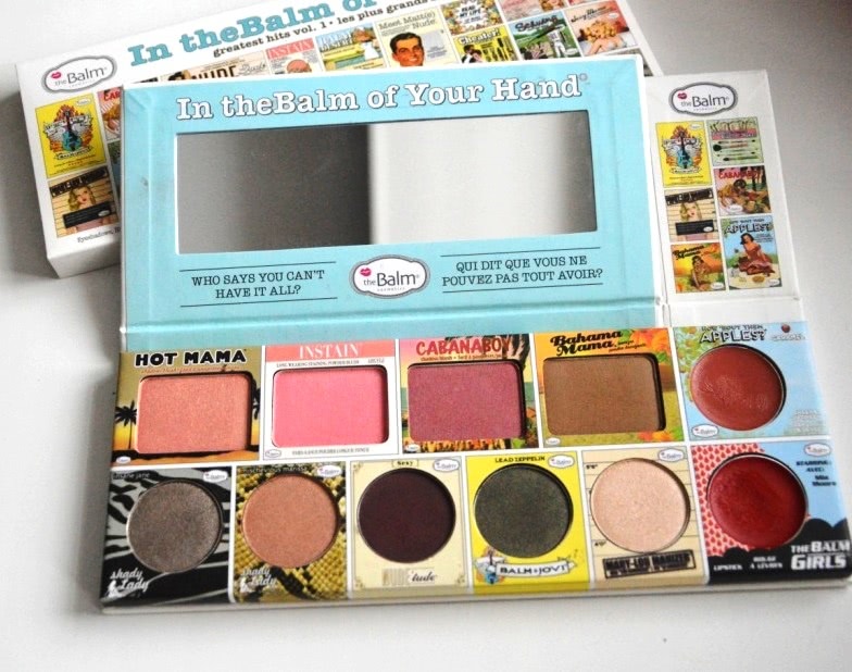 The balm in the balm of your hand палетка средств для макияжа