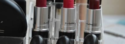 Любимые и не очень маковки  Mac Lipstick All Fired Up, Diva, D for Danger