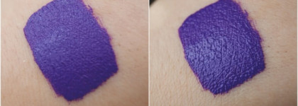Вельветовый дуэт nyx liquid suede cream lipstick amethyst & orly #499 saturated