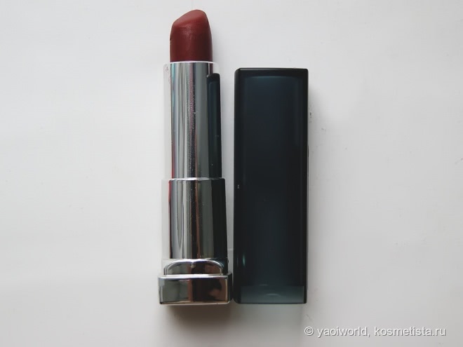 Винный ансамбль Maybelline color sensational creamy matte #975 divine wine & Sally Hansen xtreme wear 920 wax poetic