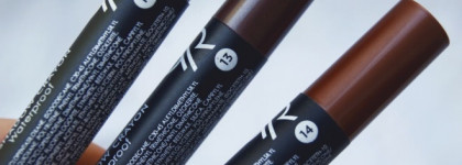 Водостойкие тени в карандаше за копейки? Легко! Оттенки Golden Rose #12, #13 и #14