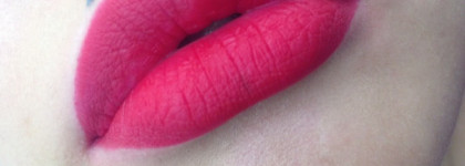 Губы алые-алые. Карандаш Inglot Soft precision lipliner в оттенке 58, помада Isadora perfect matt lipstick в оттенке 05