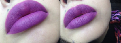 Кому фиолетовых губок? Inglot Rouge a Levres Lipstick в оттенке 422