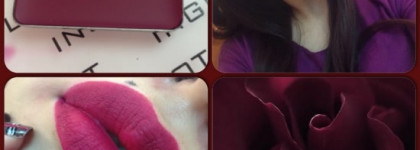 Еще одна около-бордовая помада - Inglot Freedom system Lipstick Matte в оттенке 516