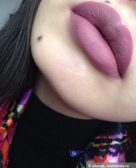 Lime Crime Velvetines Liquid matte lipstick в оттенке Faded