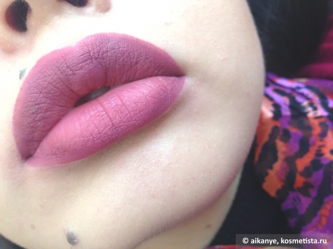Lime Crime Velvetines Liquid matte lipstick в оттенке Faded