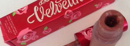 Lime Crime Velvetines Liquid matte lipstick в оттенке Faded