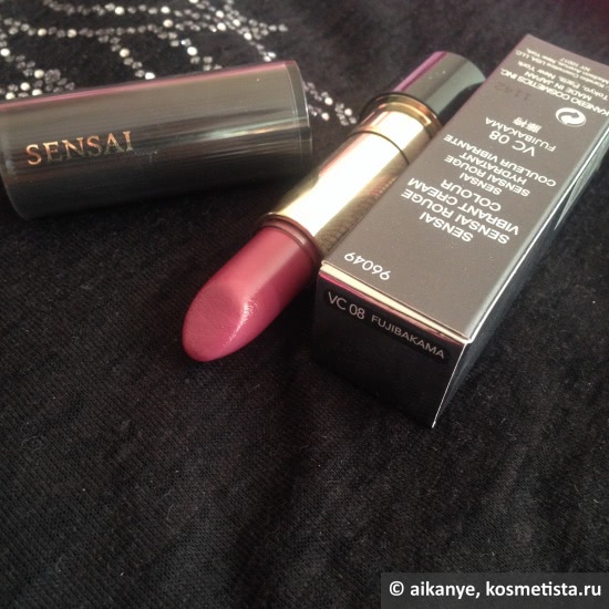 Сочная слива Kanebo Sensai rouge Vibrant cream colour в оттенке 08 Fujibakama