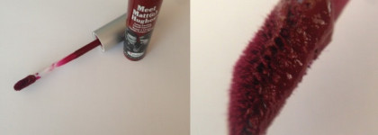 Новая матовая помада theBalm Meet Matt(e) Hughes long-lasting liquid lipstick в оттенке Adoring