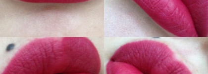 Еще одна из рода бордовых - Inglot freedom system lipstick в оттенке 84