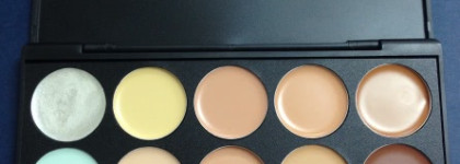 Палетка для контурирования Coastal Scents Eclipse palette 15 concealer shades