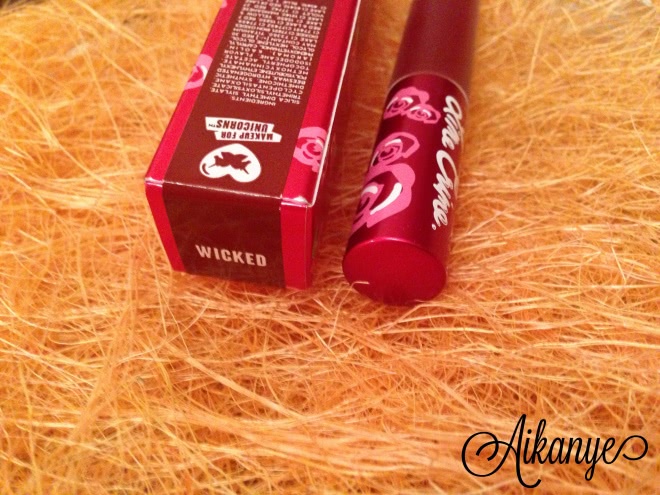 Lime Crime Velvetines Liquid Lipstick в оттенке Wicked