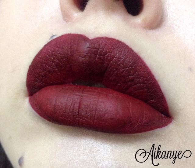 Lime Crime Velvetines Liquid Lipstick в оттенке Wicked