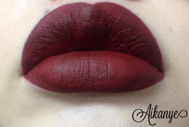 Lime Crime Velvetines Liquid Lipstick в оттенке Wicked