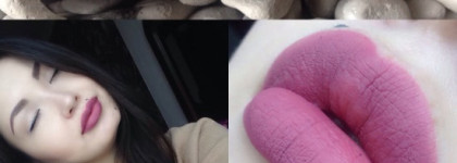 Inglot matte lipstick в оттенке 411