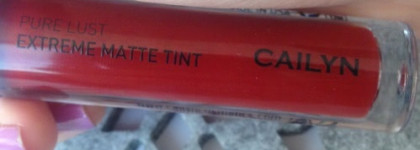 Прекрасный алый Cailyn Pure lust extreme matte tint + velvet в оттенке 37 notable