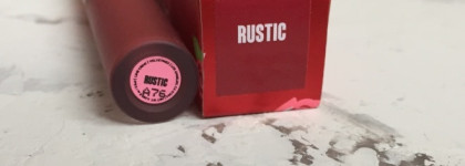 Осенняя листва и Lime crime velvetines / rustic