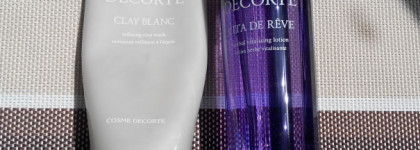 Kose Cosme Decorte: очищающая пенка с белой глиной и растительная вода для жирной, комбинированной и проблемной кожи