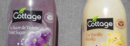 Гели для душа Cottage: Violet Sugar и Vanilla