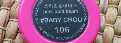 3 Concept eyes, Pink bold blush #106 Baby chou