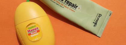 Кремы для рук: Dr.magic с оливковым маслом и Tony Moly с маслом семян манго