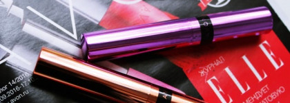 Губная помада Avon "Сияние цвета" в оттенках Vivid Cherry (Сочная вишня)  и Iced Mocha (Холодный мокко)