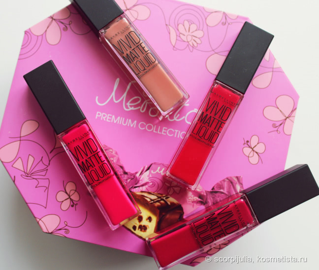 О том, как я нашла любимую текстуру помад, или Maybelline Vivid Matte Liquid в оттенках 40 Berry Boost, 50 Nude Thrill, 30 Fuchsia Ecstasy, 15 Electric Pink