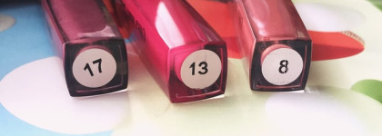 Комфортные матовые текстуры в студию. Блеск для губ от Luxvisage Pin up Ultra matt в оттенках 8, 13, 17