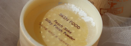 Пудра матирующая Skin Food peach Sake silky finish powder