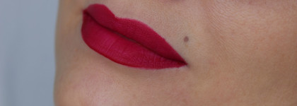 Лед и пламя с помадами Lime Crime Velvetines • Red Rose и New Americana