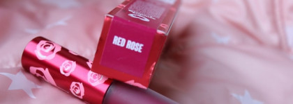Лед и пламя с помадами Lime Crime Velvetines • Red Rose и New Americana