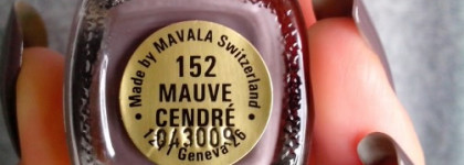 Уютная осень на ногтях с Mavala #152 Mauve Cendré