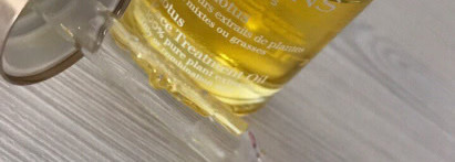 Clarins Lotus Face Treatment Oil 100% Pure Plant Extracts for Oily to Combination Skin