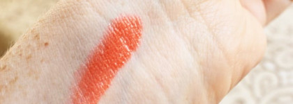 Осень с помадой YSL Rouge Volupte Perle Incandescent Orange #110