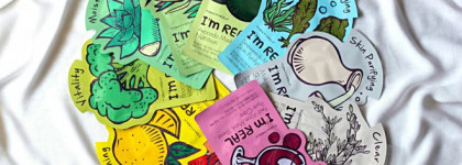 Марафон корейских тканевых масок Tony Moly