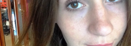 Натуральные реснички с Inglot Long & Curly Mascara black