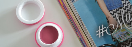 Оформляем щечки и губки с наливным средством для губ и щек Faberlic #Sugarblush, в оттенке 4750, "Ягодный десерт"