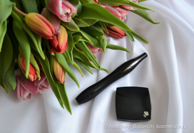 Два средства для макияжа глаз от Lancome: экстра-черная тушь Hypnose и тени Ombre Hypnose цвета хаки