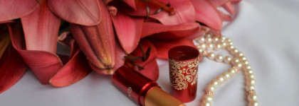 Губная помада для праздничного настроения - Art-Visage Velvet touch, 406 "Розовое солнце"