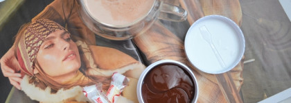 Мой утренний "десерт" - гидрогелевые патчи с какао Petitfee Cacao Energizing Hydrogel Eye Patch