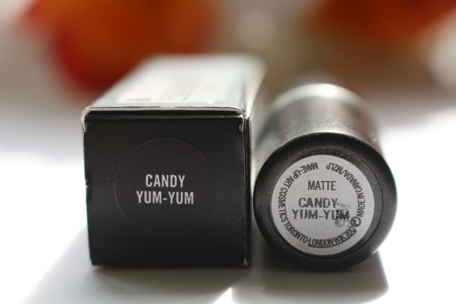 Mac Matte Lipstick Candy Yum-Yum
