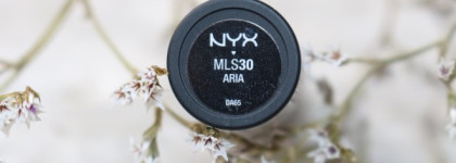 NYX Matte lipstick MLS 24 Street Cred и MLS 30 Aria