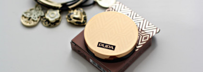 Фейерверк золотого блеска с Pupa Savanna 3D Gold Eyeshadow